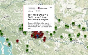 karta potres 2020